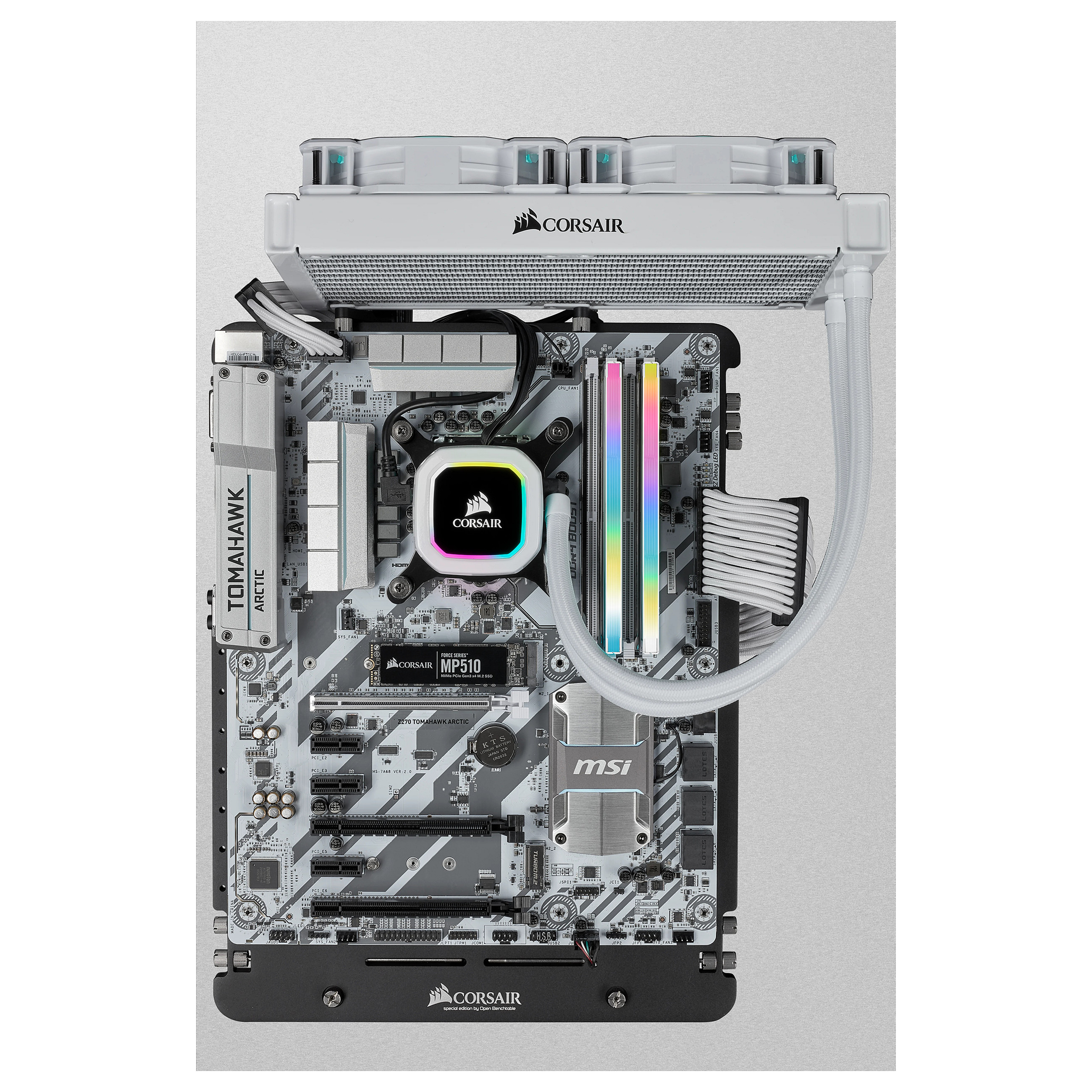 32GB Corsair Vengeance RGB Pro SL White [2x16GB 3200MHz DDR4 CL16 DIMM]