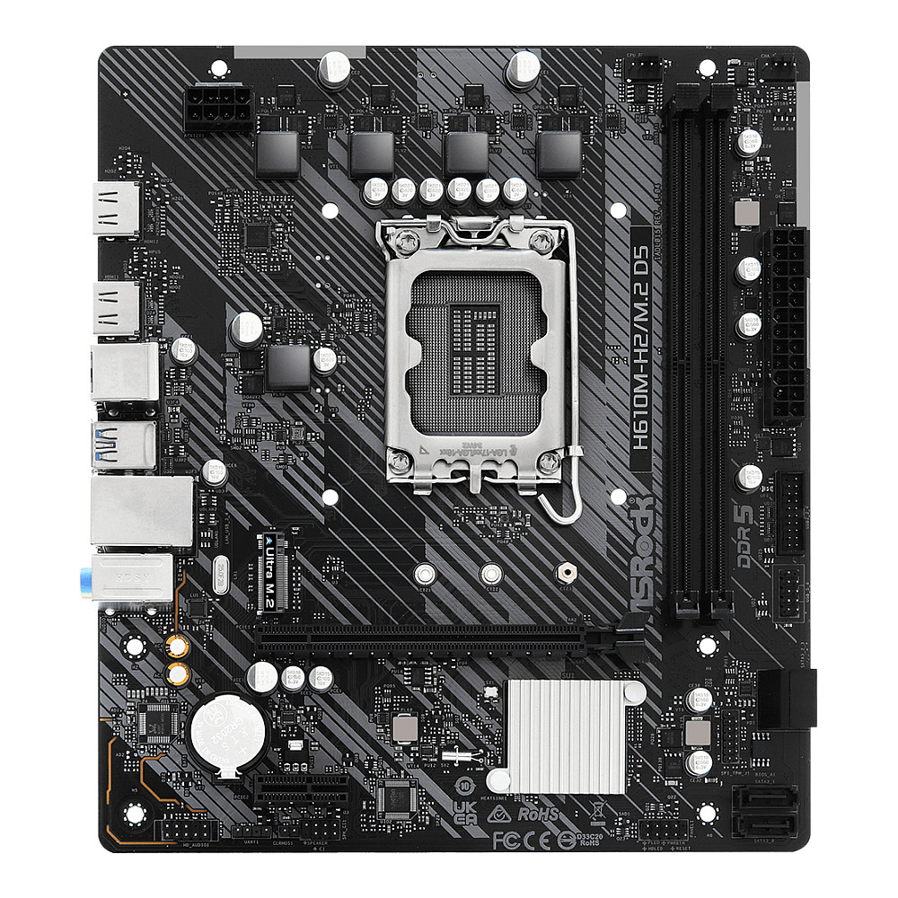ASRock H610M-H2/M.2 D5 1700 mATX HDMI DDR5 retail