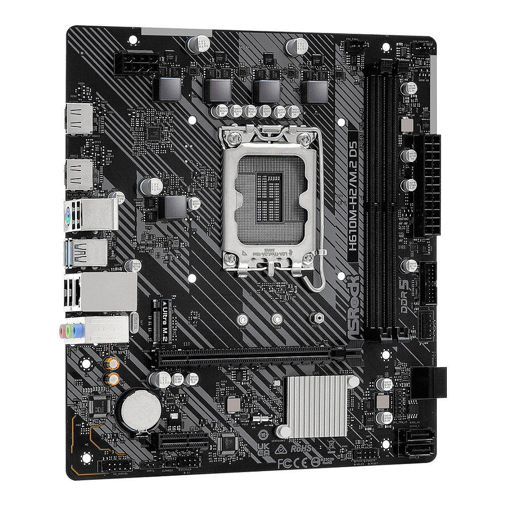 ASRock H610M-H2/M.2 D5 1700 mATX HDMI DDR5 retail
