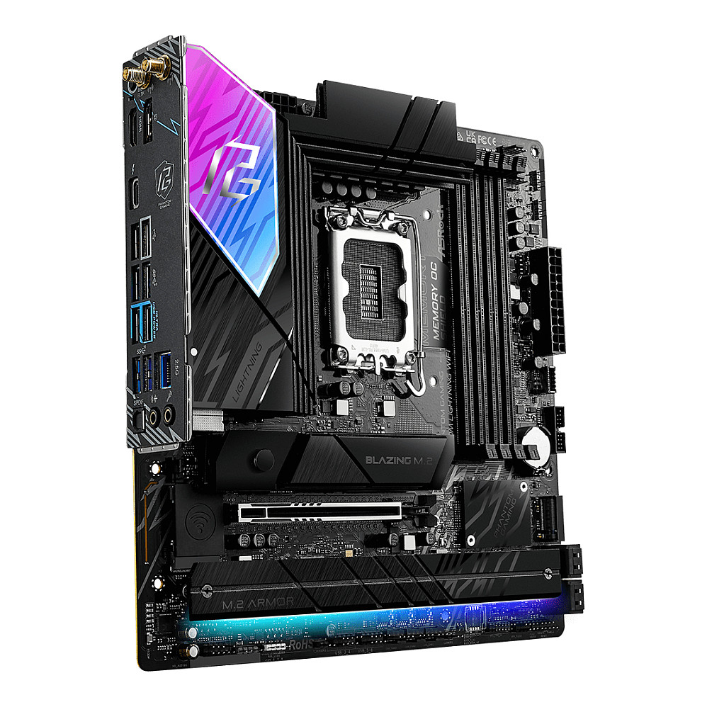 ASRock B860M Lightning WiFi 1851 mATX HDMI/DP/USB-C DDR5