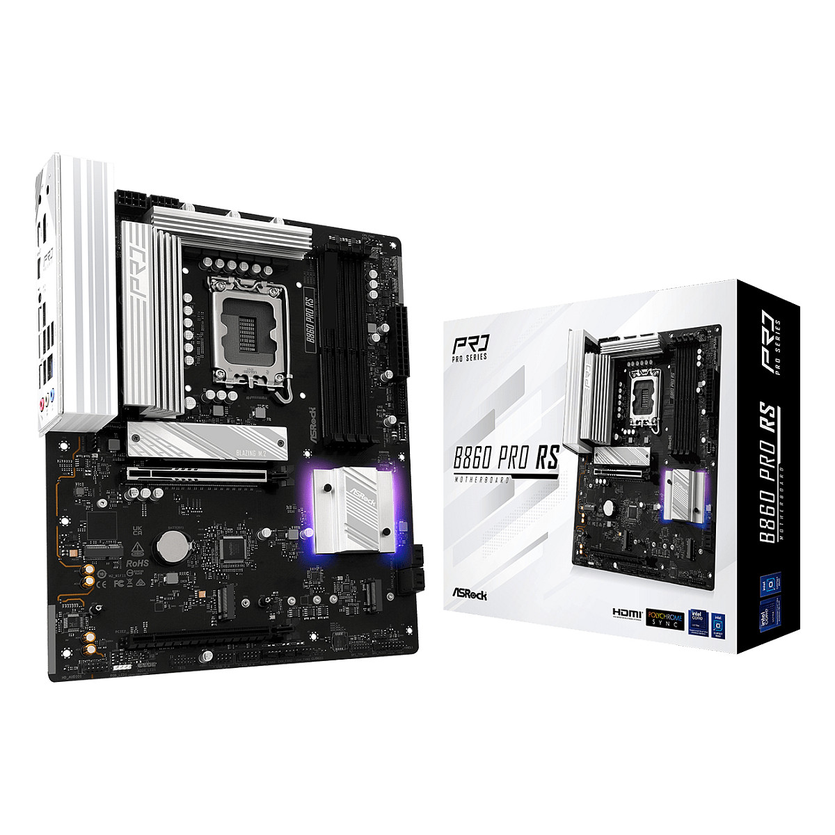 ASRock B860 Pro RS 1851 ATX HDMI/DP DDR5