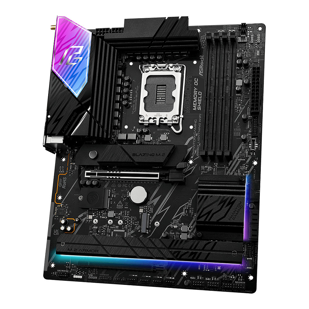 ASRock B860 Lightning WiFi 1851 ATX HDMI/DP/USB-C DDR5
