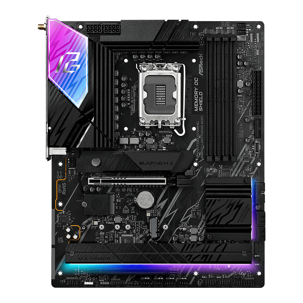 ASRock B860 Lightning WiFi 1851 ATX HDMI/DP/USB-C DDR5