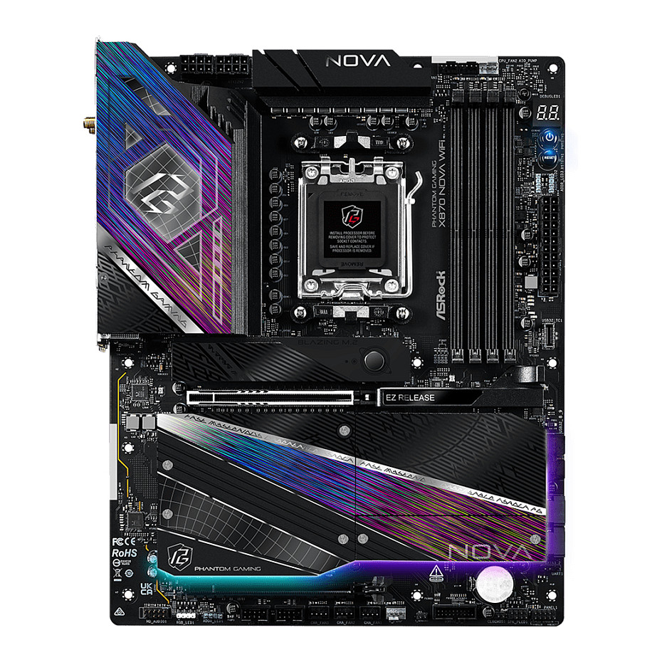 ASRock X870 Nova WiFi AM5 ATX HDMI/USB-C DDR5