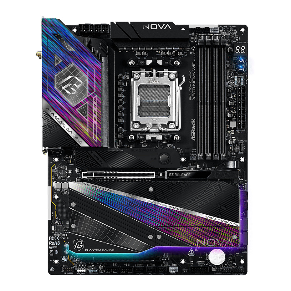 ASRock X870 Nova WiFi AM5 ATX HDMI/USB-C DDR5