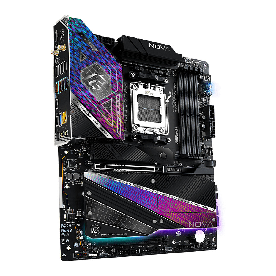ASRock X870 Nova WiFi AM5 ATX HDMI/USB-C DDR5