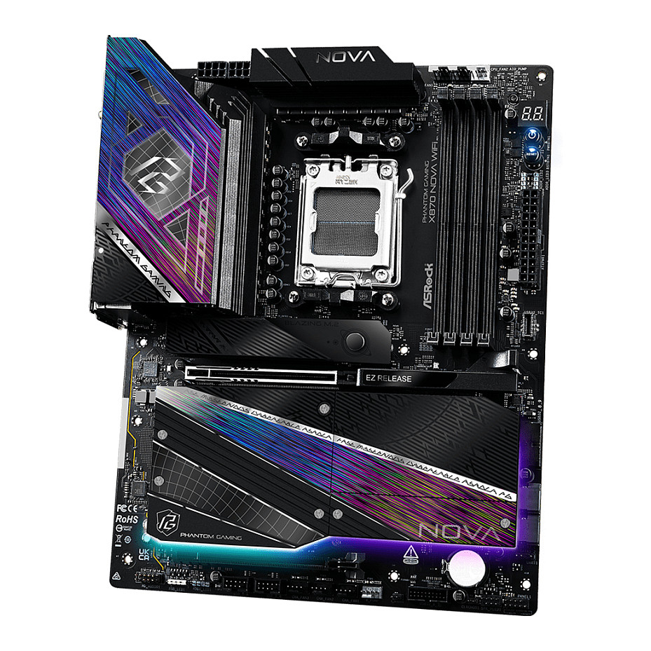 ASRock X870 Nova WiFi AM5 ATX HDMI/USB-C DDR5