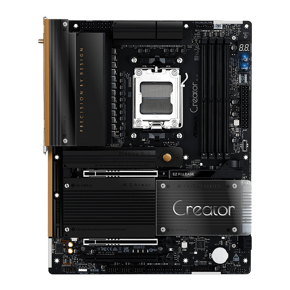 ASRock X870 Taichi Creator AM5 ATX HDMI/USB-C DDR5