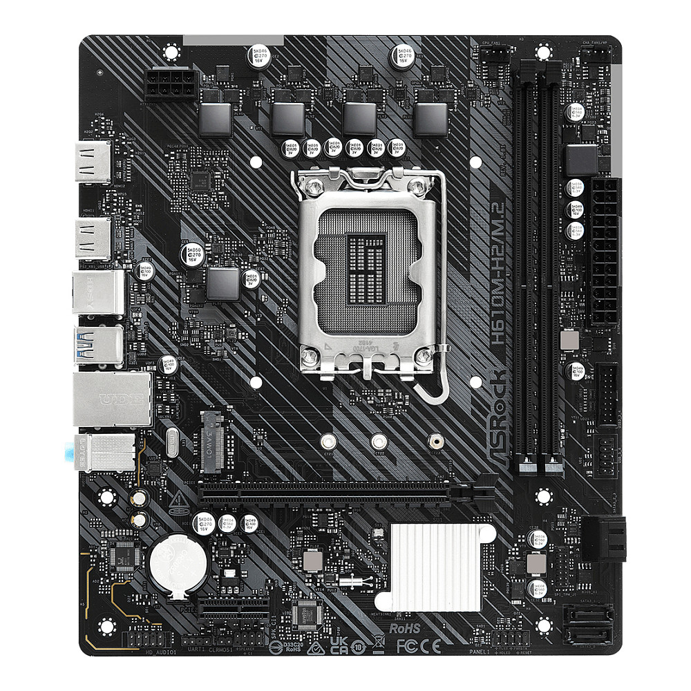 ASROCK H610M-H2/M.2 DDR4 S1700 mATX Intel H610 2xHDMI retail