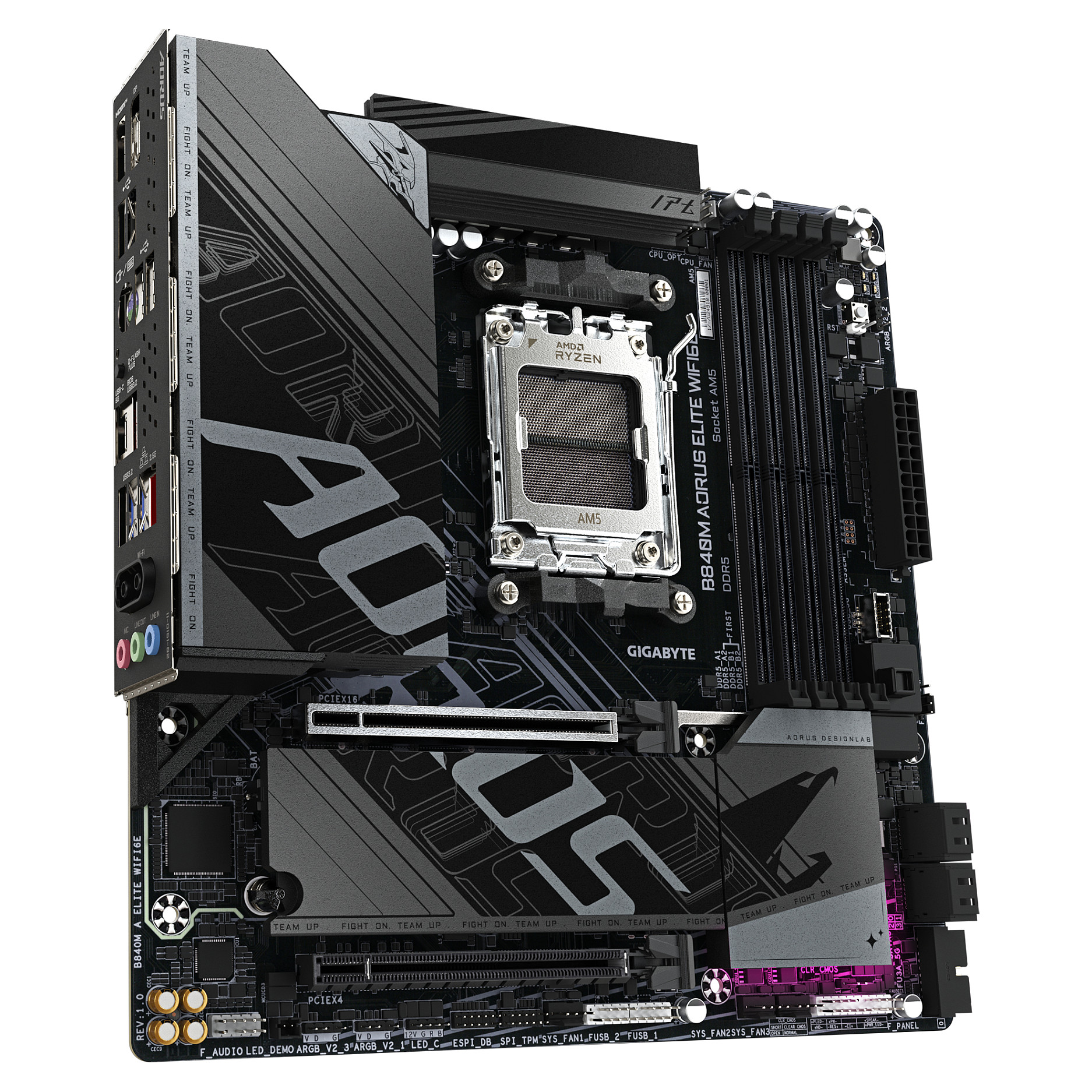 Gigabyte B840M Elite WIFI6E (B840.AM5.mATX.DDR5)
