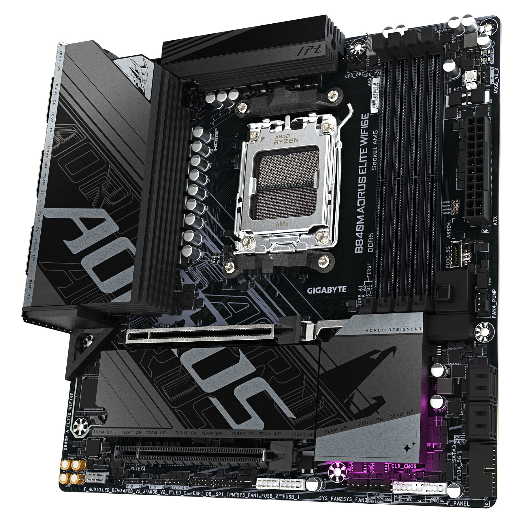 Gigabyte B840M Elite WIFI6E (B840.AM5.mATX.DDR5)