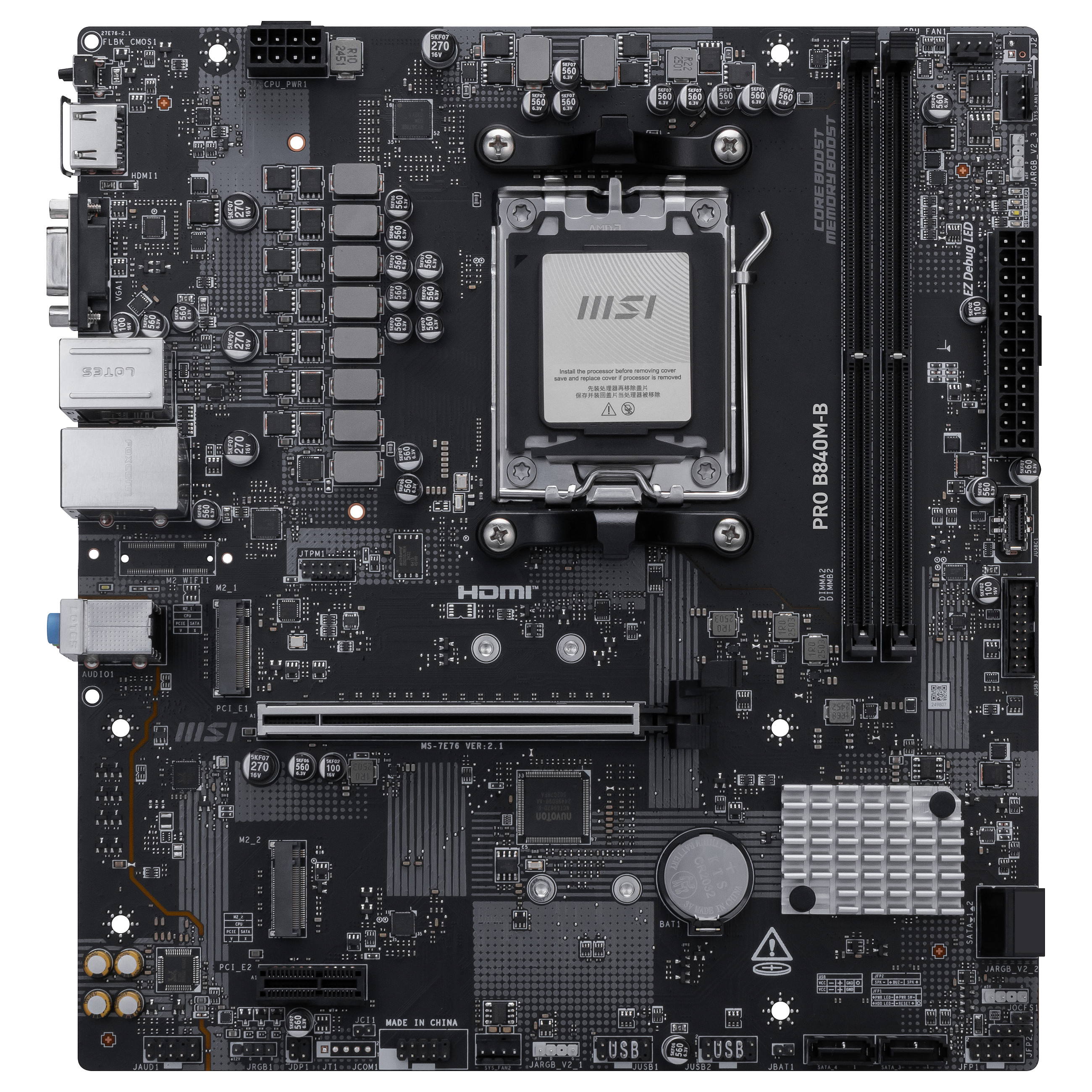 MSI B840M B Pro (AM5)