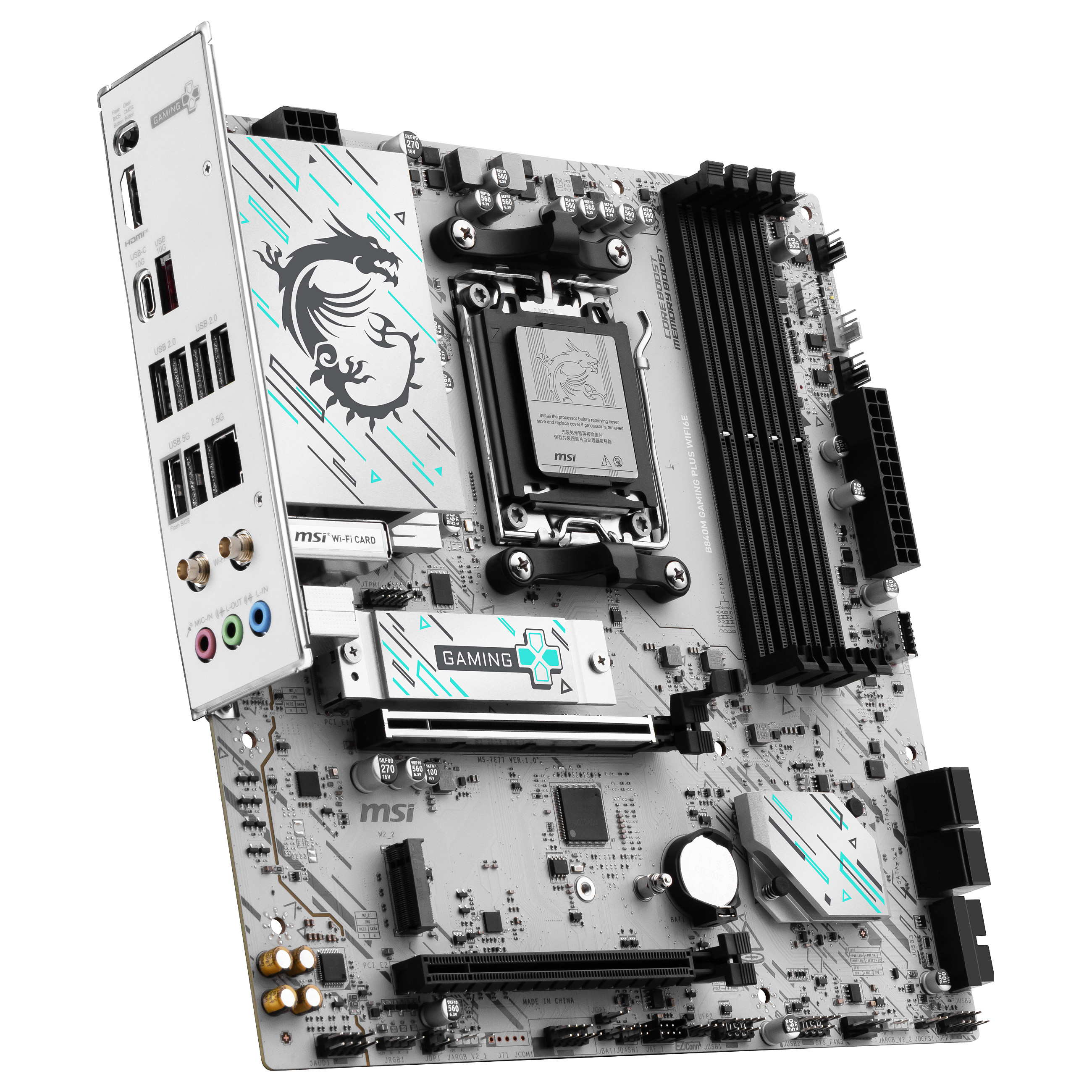 MSI B840M GAMING PLUS WIFI6E (AM5)