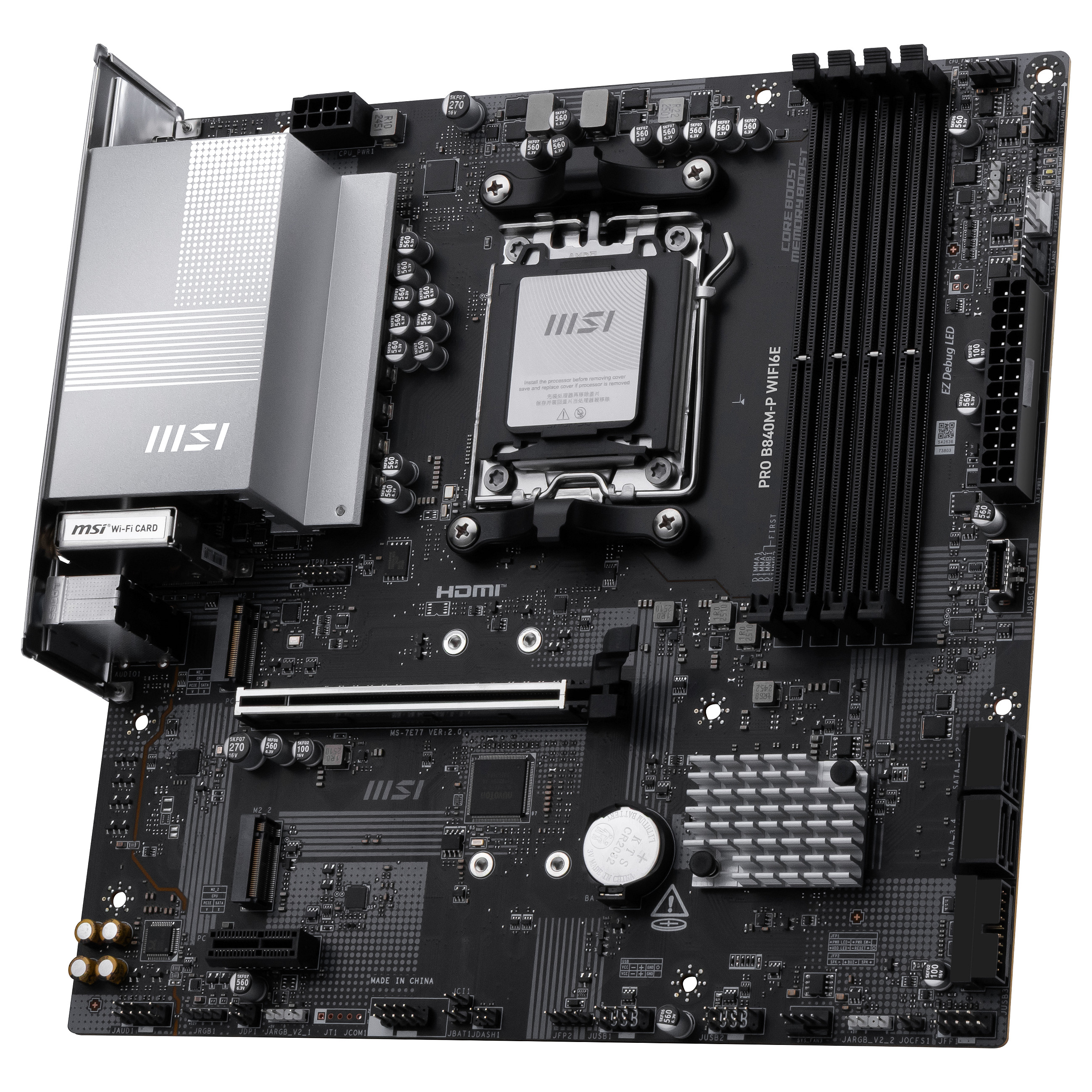 MSI B840M P Pro WIFI6E (AM5)