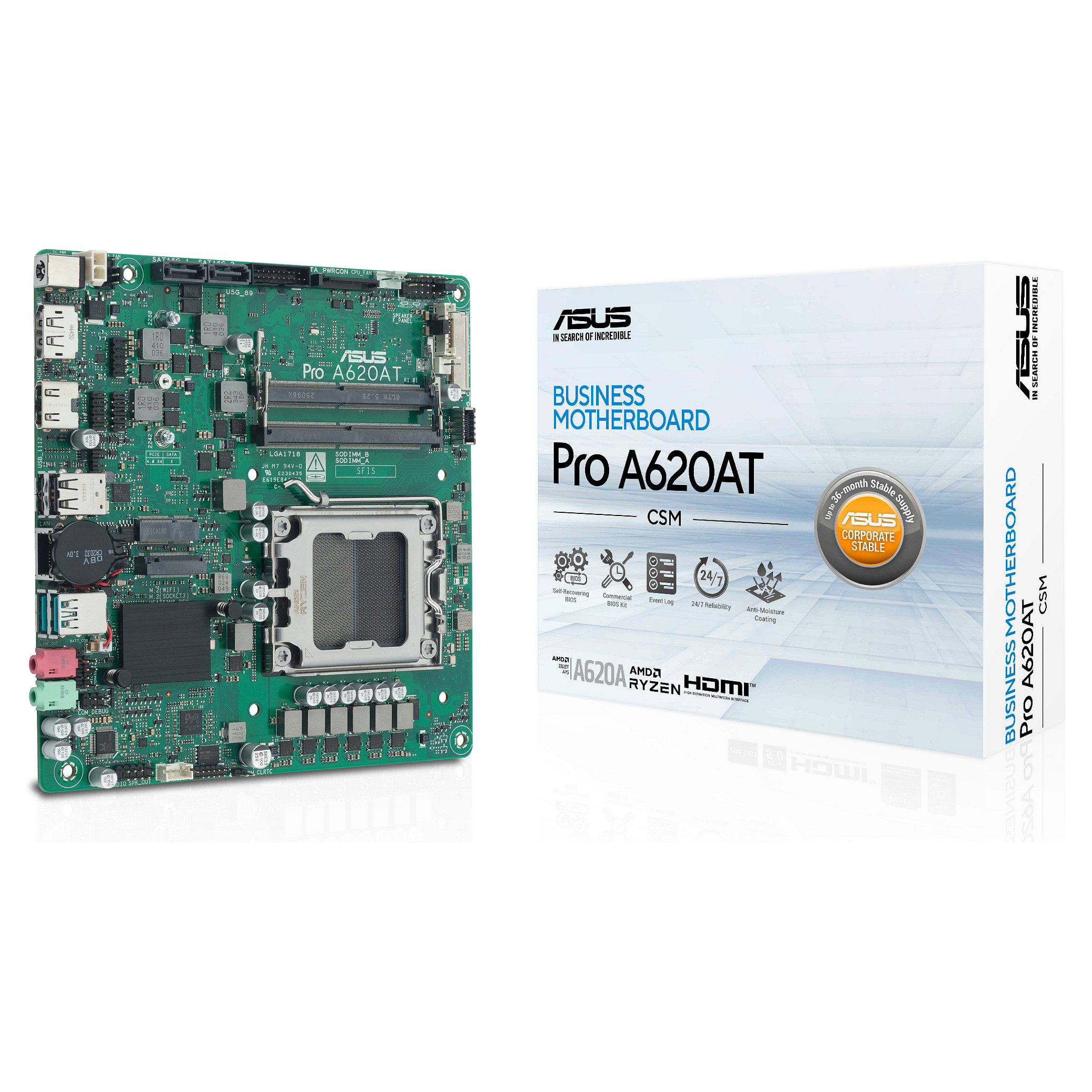 MB ASUS PRO A620AT-CSM