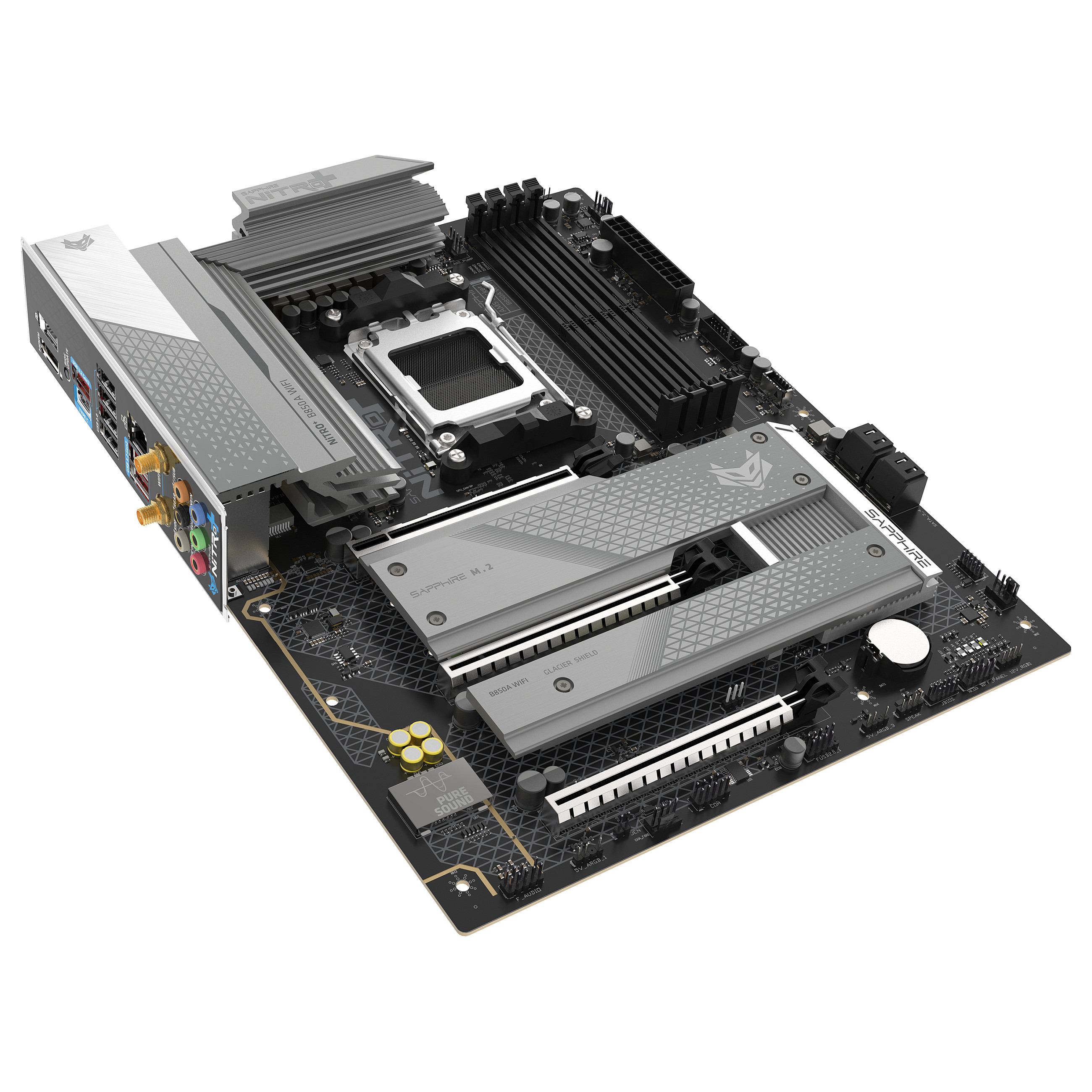 SAPPHIRE NITRO+ B850A WIFI7 1xHDMI 1.4 1xDP 1.2