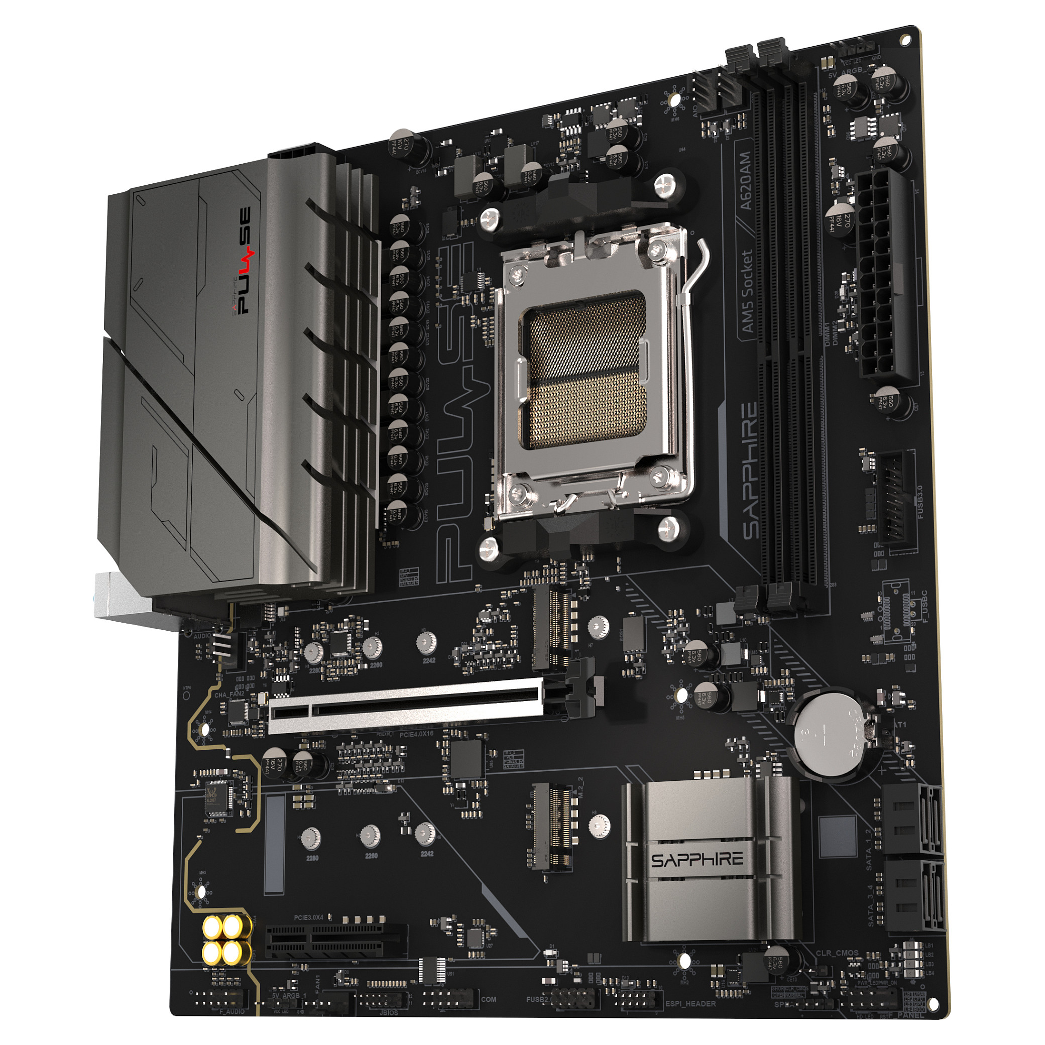SAPPHIRE PULSE A620AM 1xHDMI 1.4 1xDP 1.2