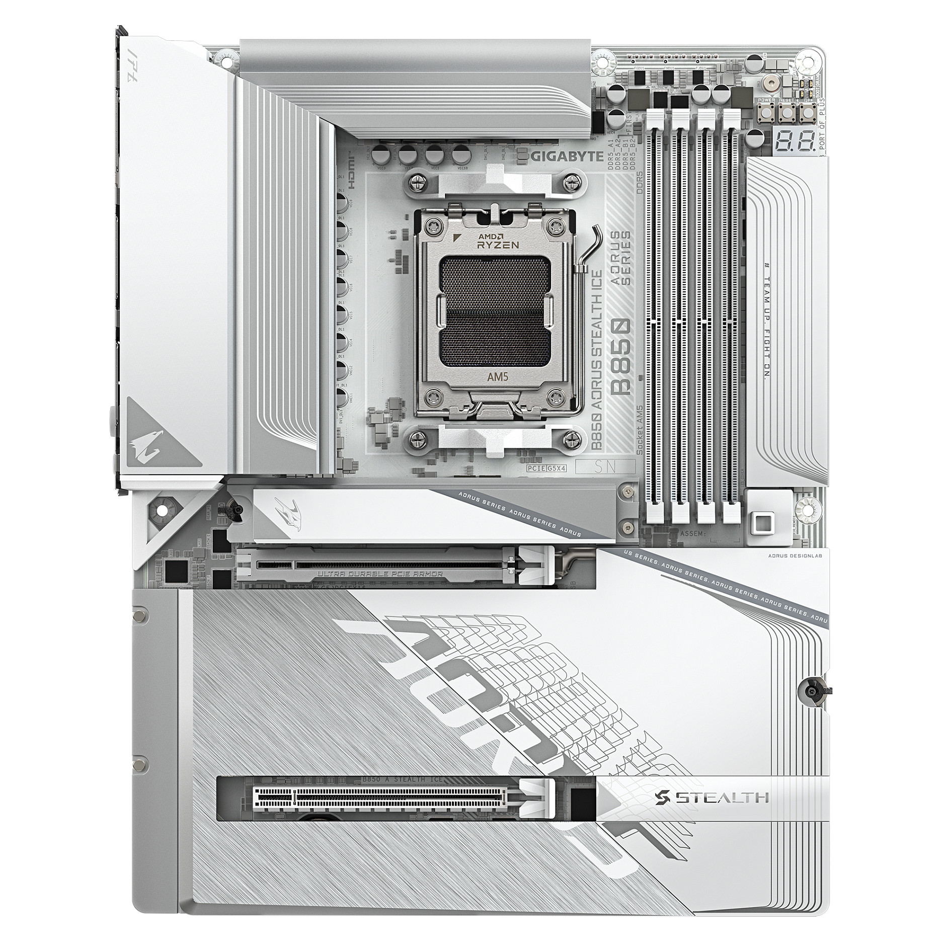 Gigabyte GA-B850 A STEALTH ICE (AM5) (D)