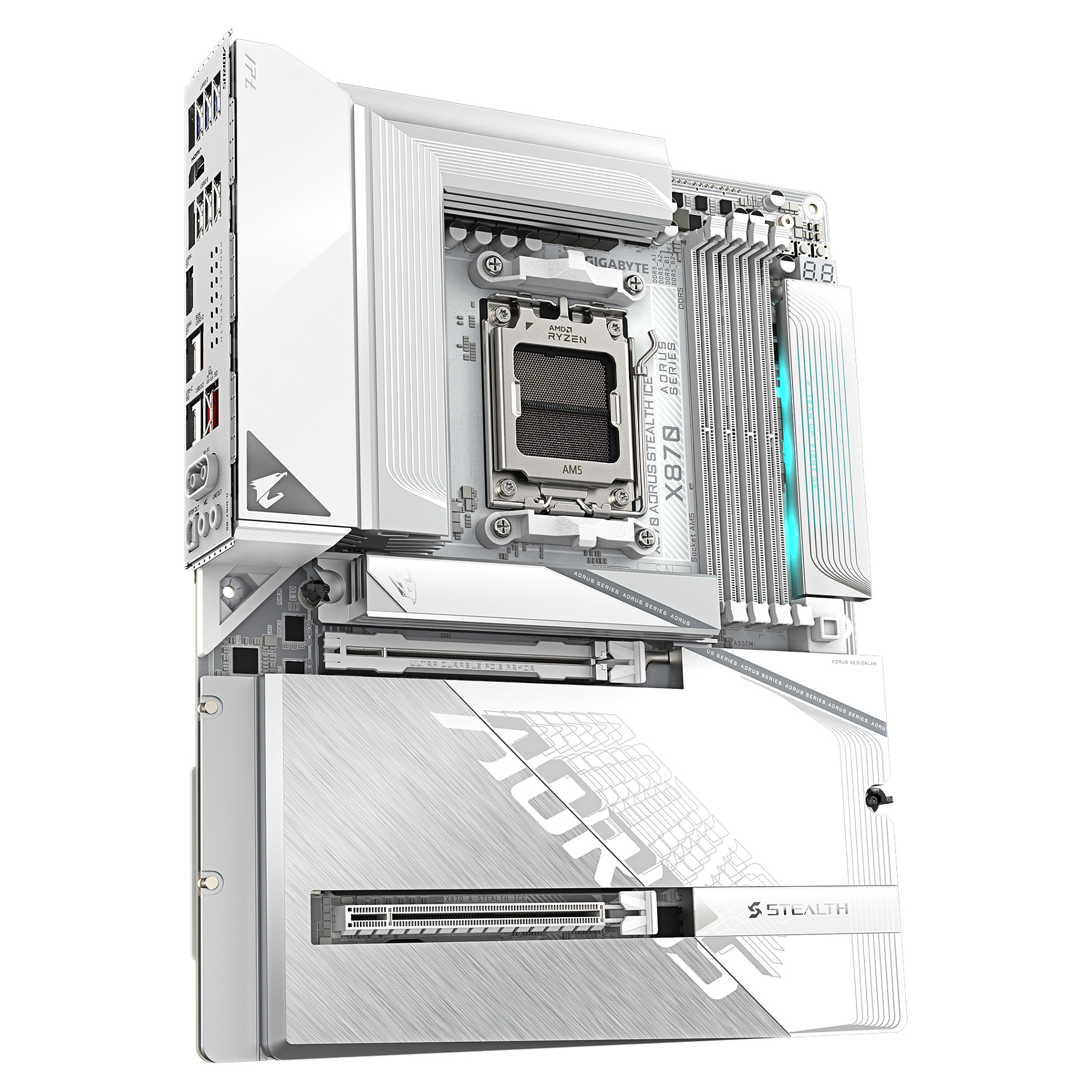Gigabyte GA-X870 A STEALTH ICE (AM5) (D)