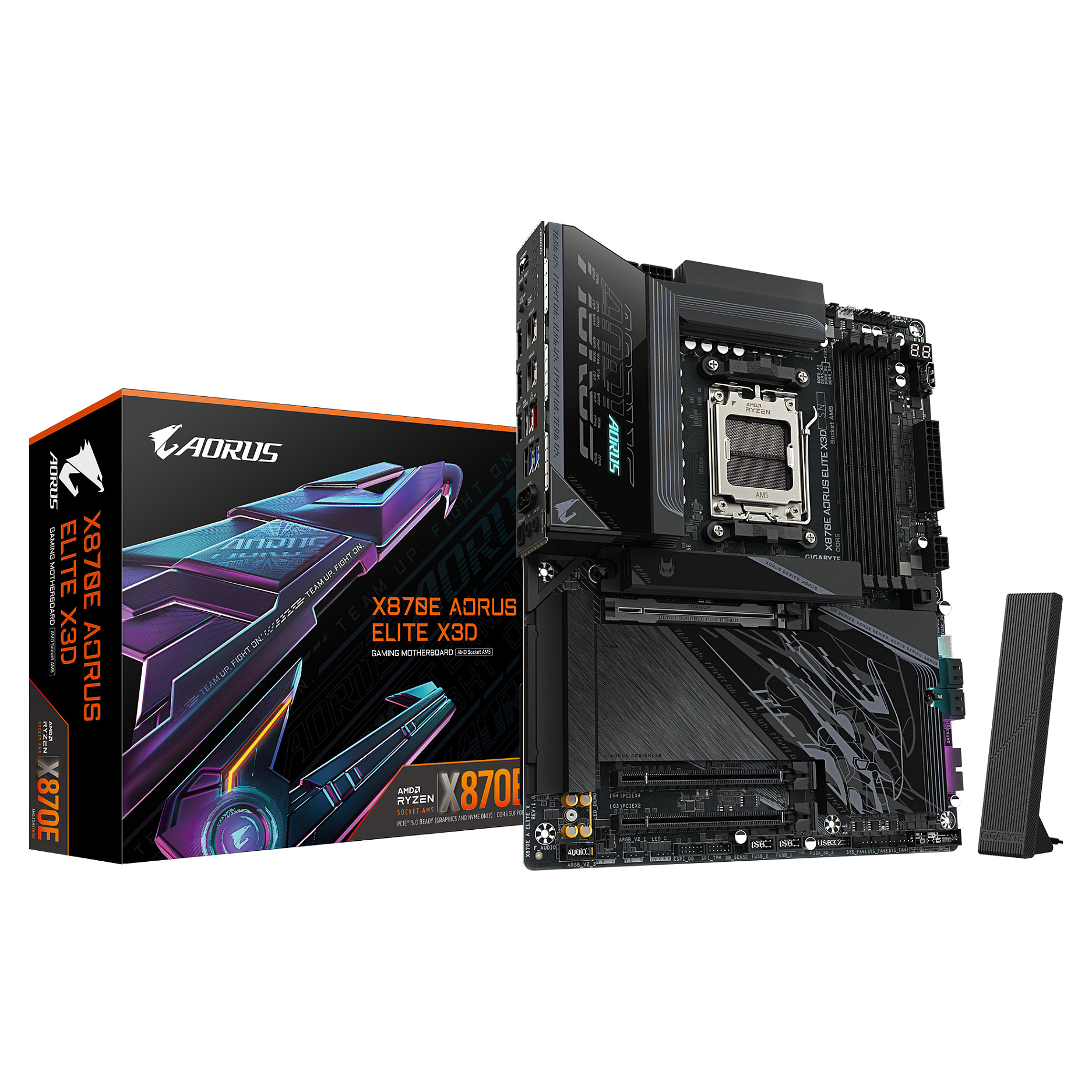 Gigabyte X870E AORUS ELITE X (X870,AM5,ATX,DDR5)