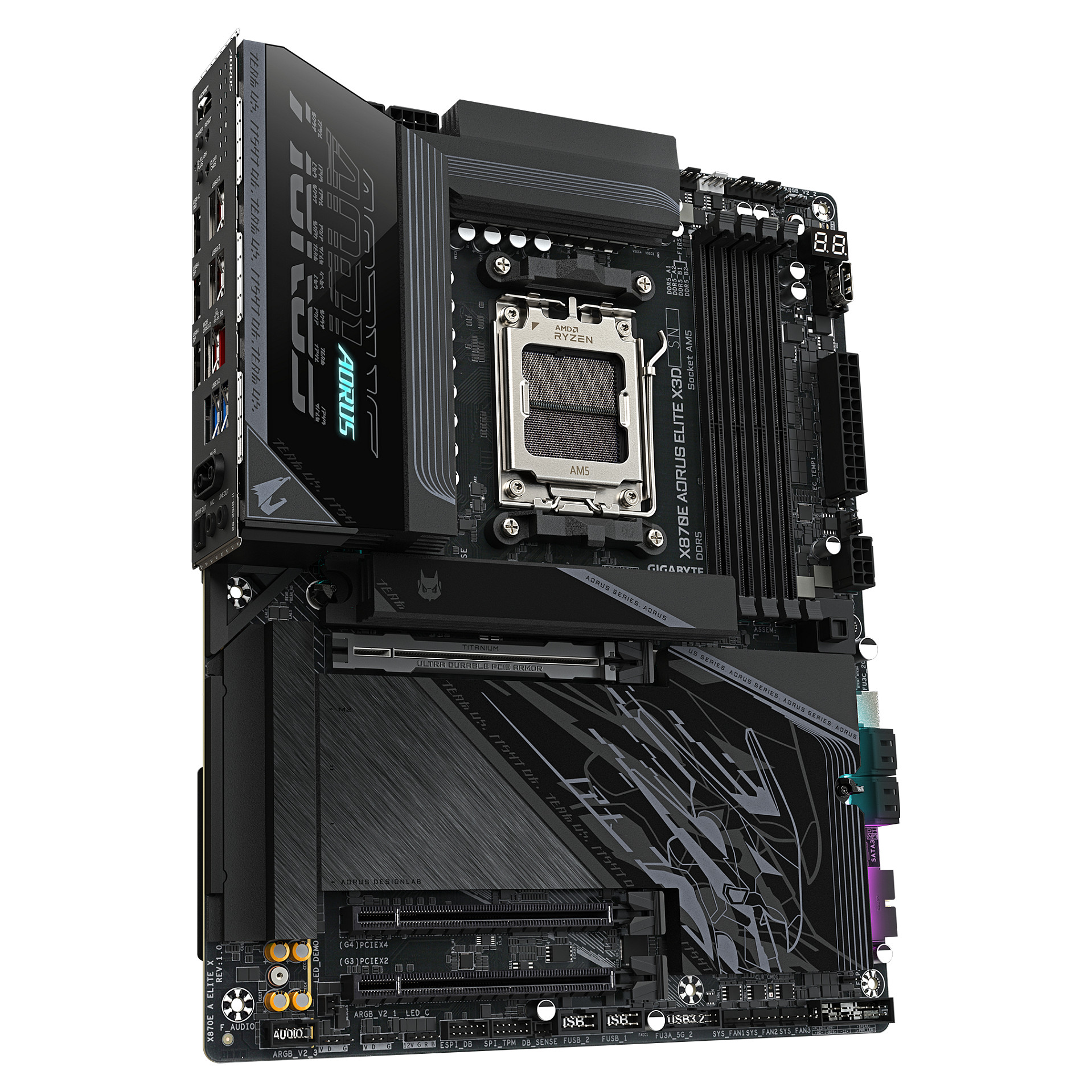 Gigabyte X870E AORUS ELITE X (X870,AM5,ATX,DDR5)