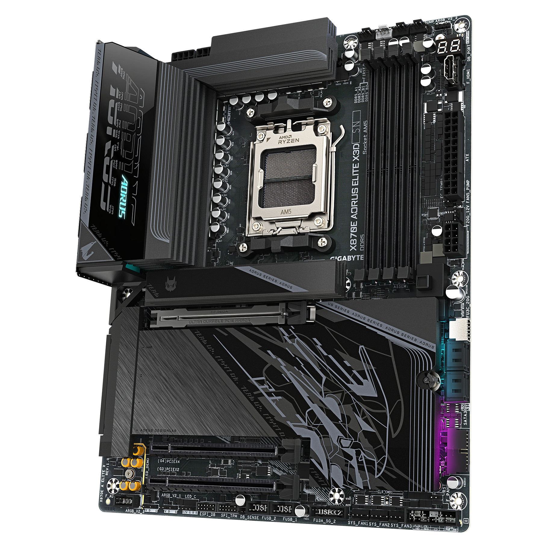 Gigabyte X870E AORUS ELITE X (X870,AM5,ATX,DDR5)
