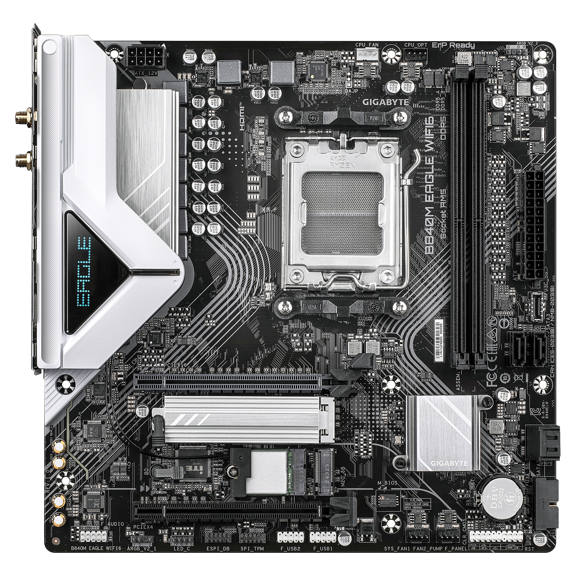 Gigabyte B840M EAGLE WiFi6 (B840,AM5,mATX,DDR5)