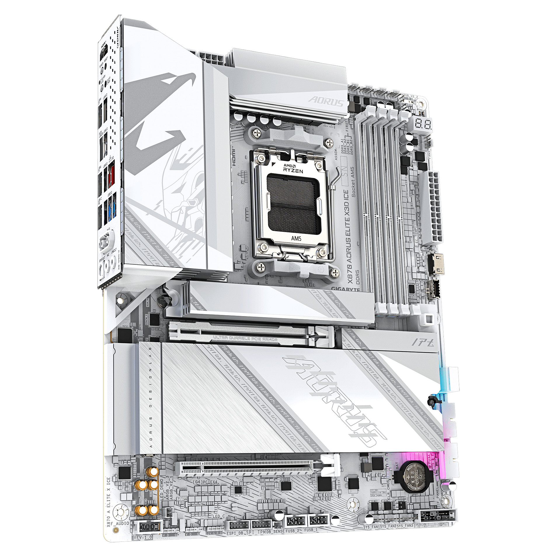 N Gigabyte X870 AORUS ELITE X3D ICE