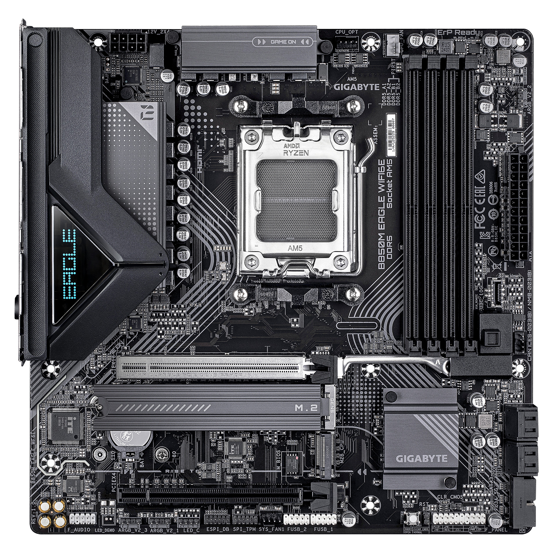 Gigabyte B850M Eagle WiFi6E (B850,AM5,mATX,DDR5)