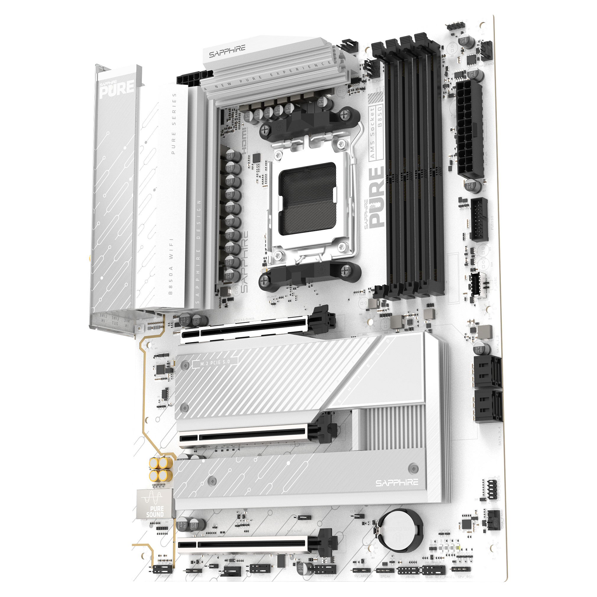 PURE B850A WIFI7 1xHDMI 1.4 1xDP 1.2