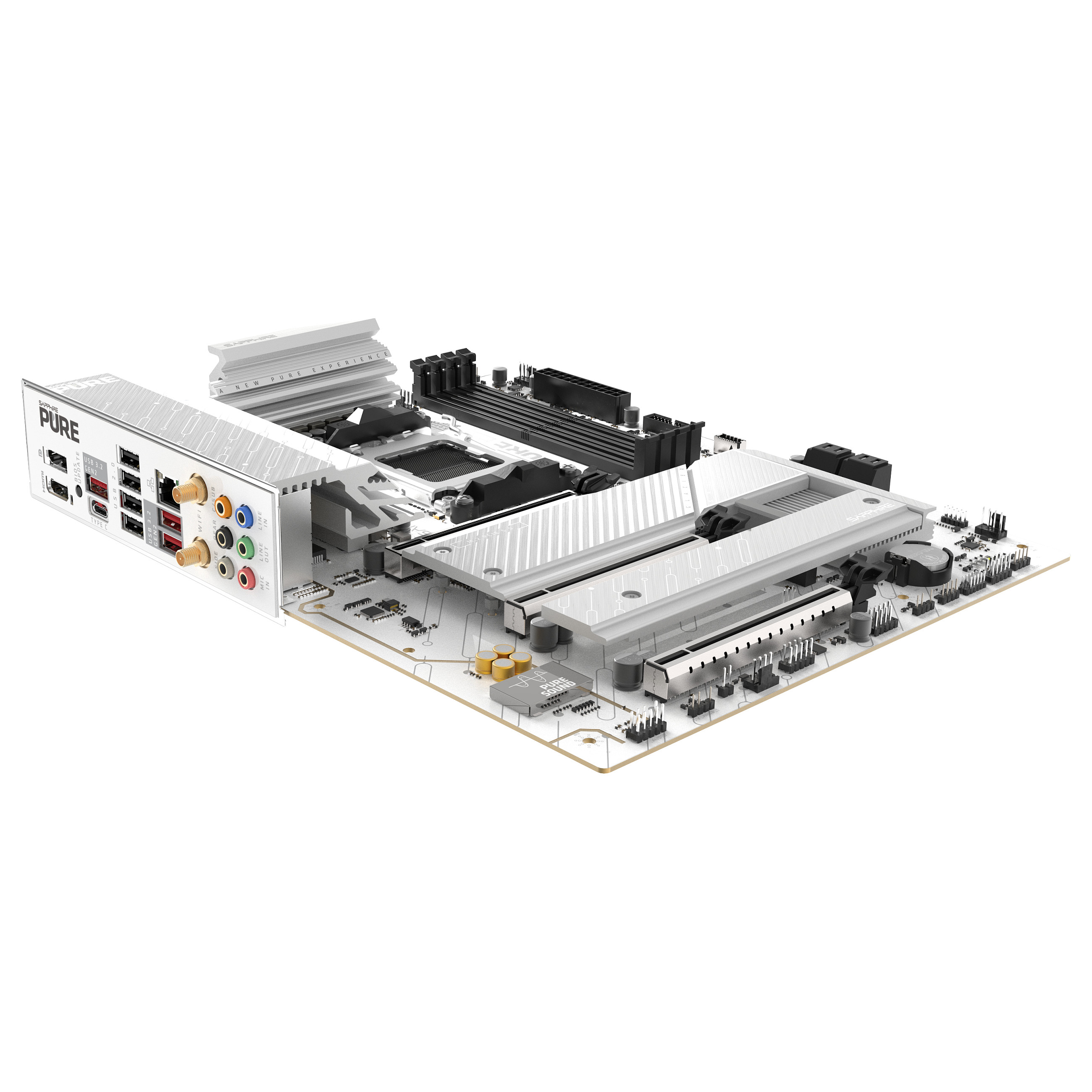 PURE B850A WIFI7 1xHDMI 1.4 1xDP 1.2