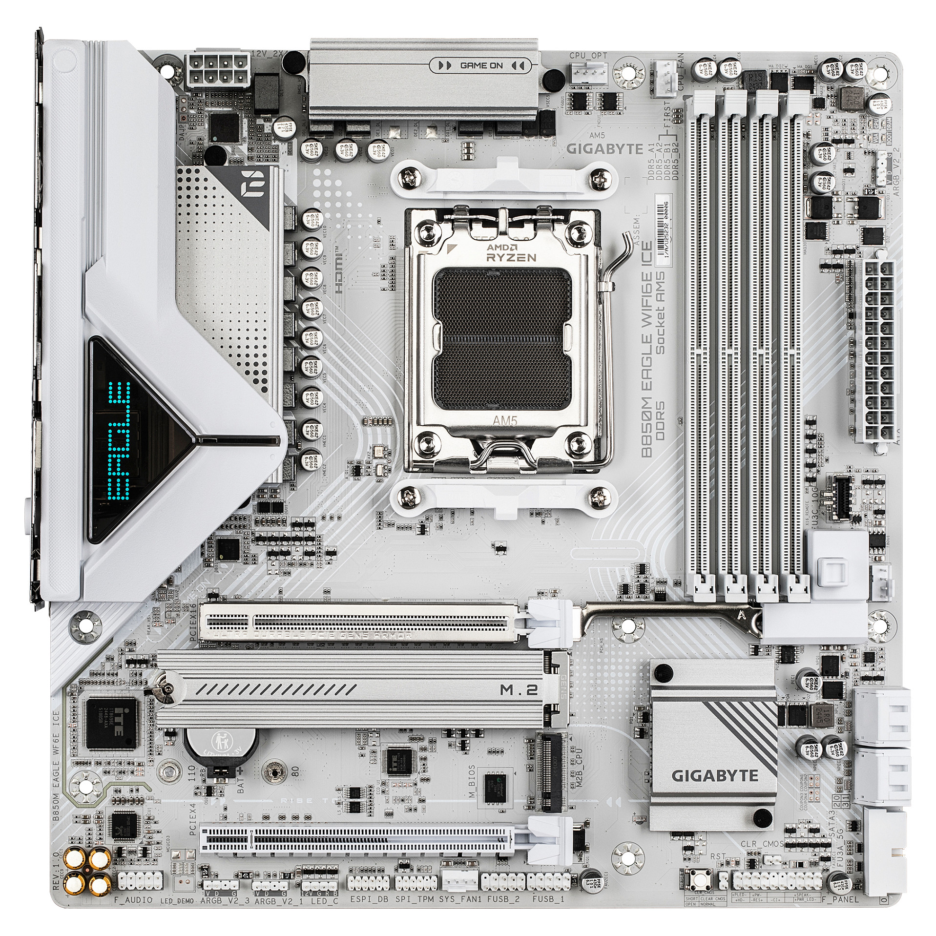 B850M Eagle WiFi6E ICE (B850,AM5,mATX,DDR5)