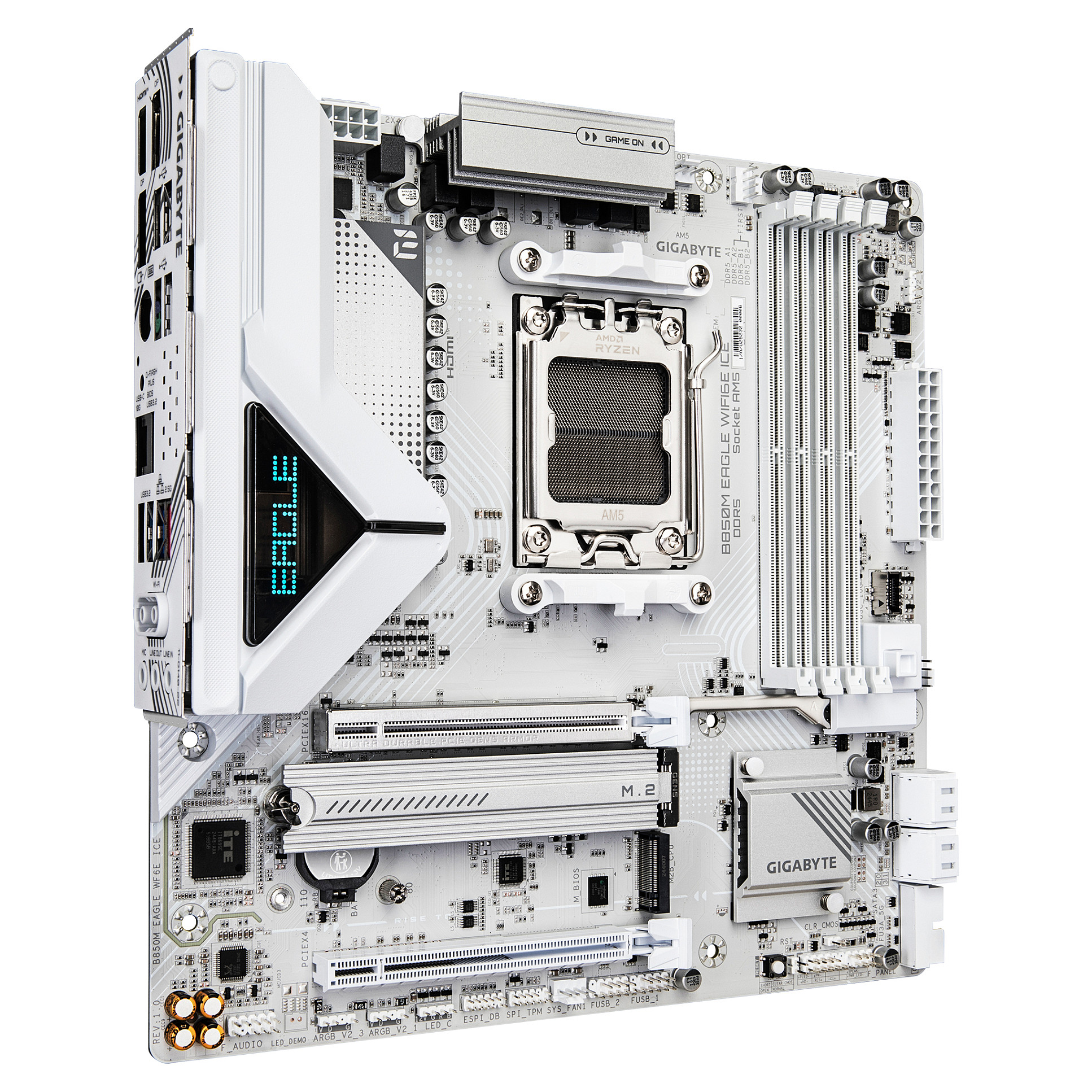 B850M Eagle WiFi6E ICE (B850,AM5,mATX,DDR5)