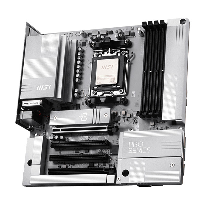 MSI PRO B850M-A WiFi Project Zero (B850,AM5,mATX,DDR5