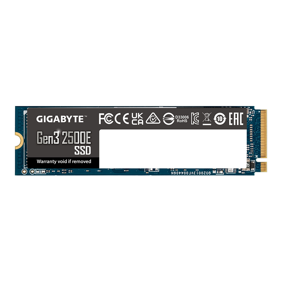 1TB Gigabyte Gen3 2500E PCI-E 3.0 NVMe 1.3