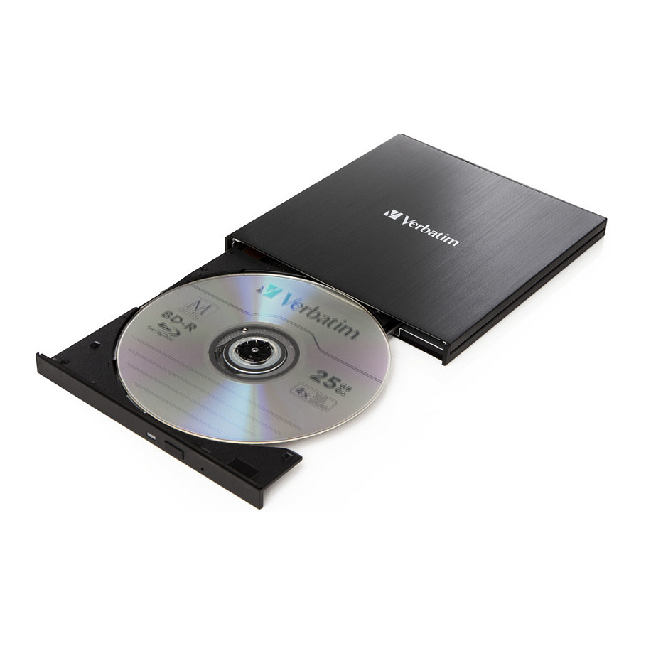 Verbatim ext. Slimline USB3.1 Typ C 4K Blu-ray Brenner extern retail