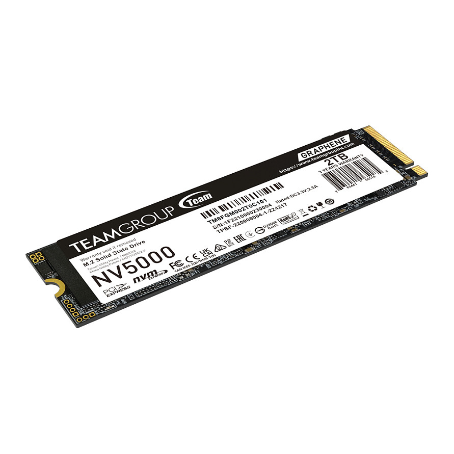 M.2 Teamgroup 2TB NV5000 TM8FGM002T0C101 PCIe M.2 PCIe 4.0 x4