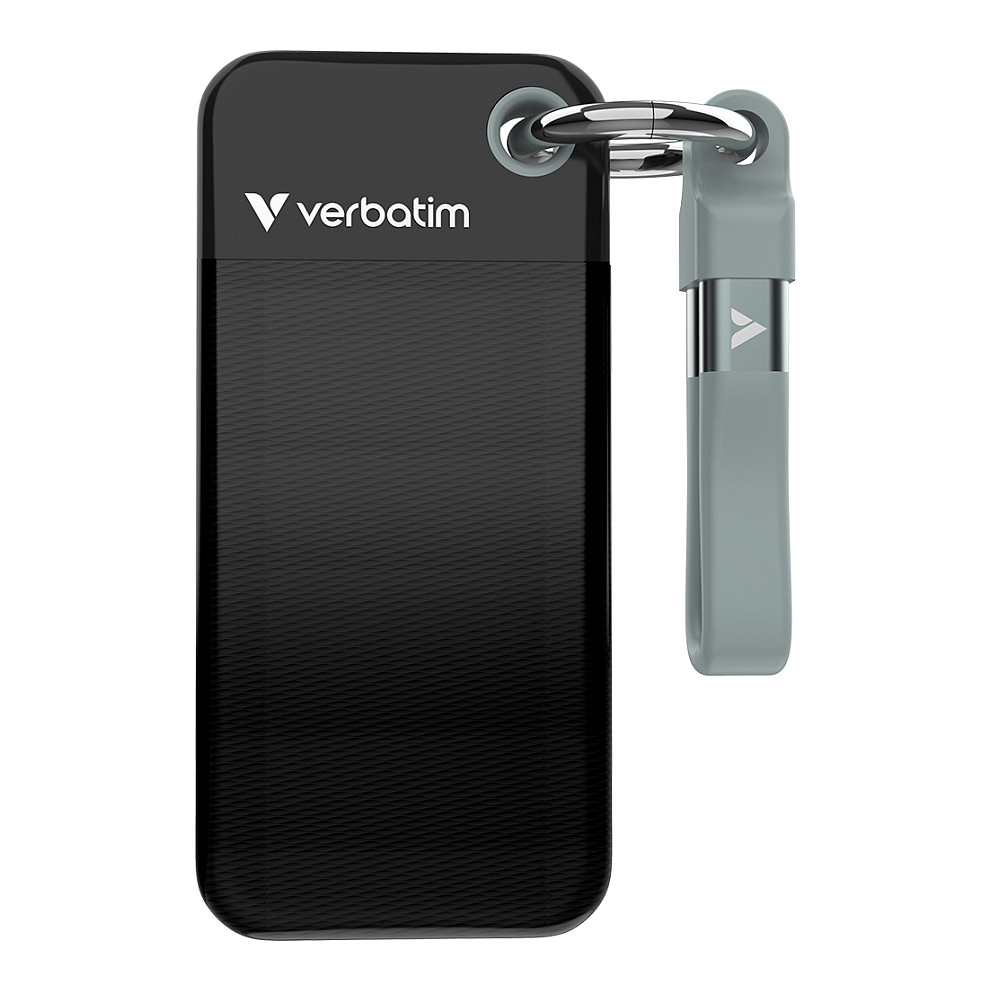 1TB Verbatim Pocket SSD USB 3.2 black/grey retail