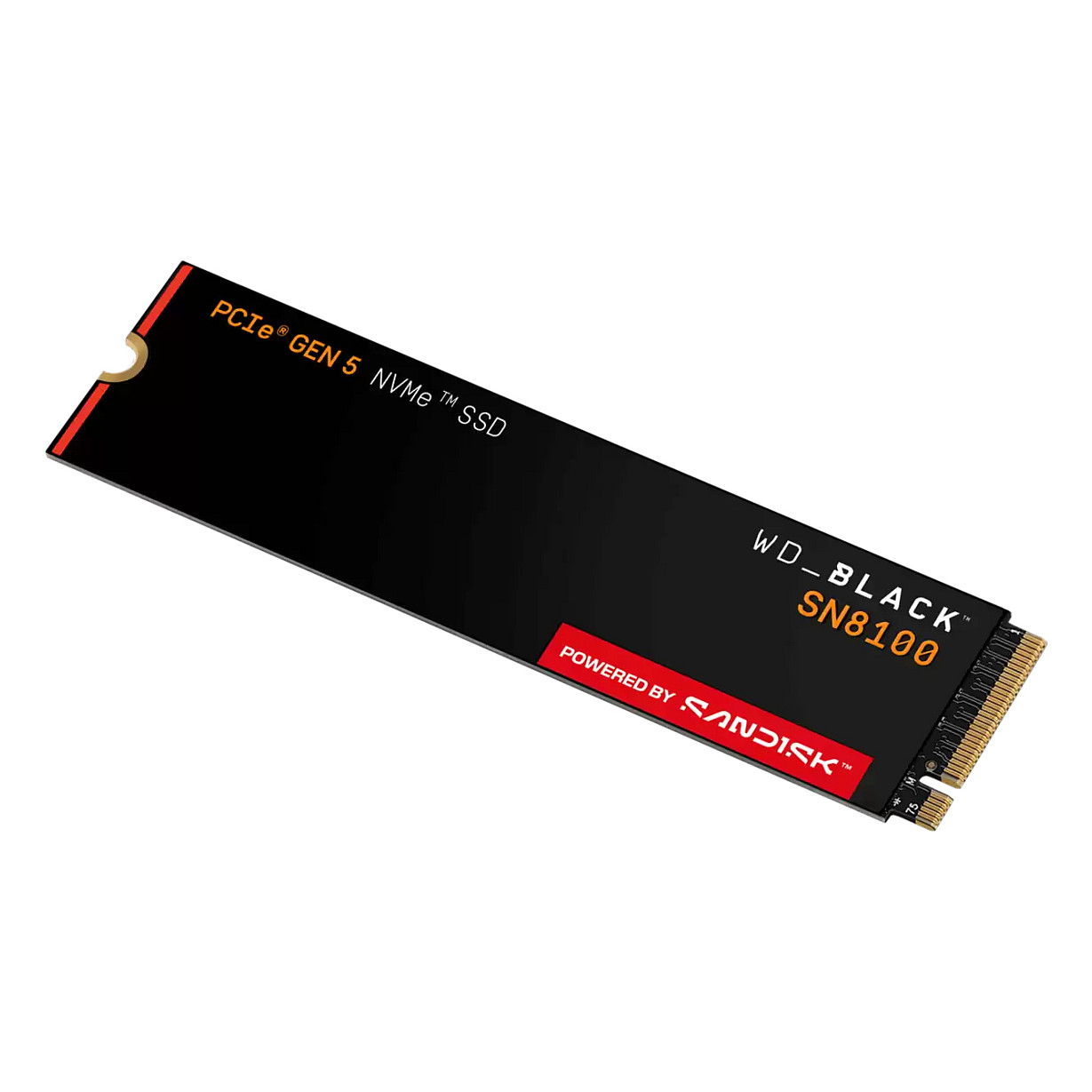 M.2 WD Black SN8100 NVMe SSD 2280 - 8TB