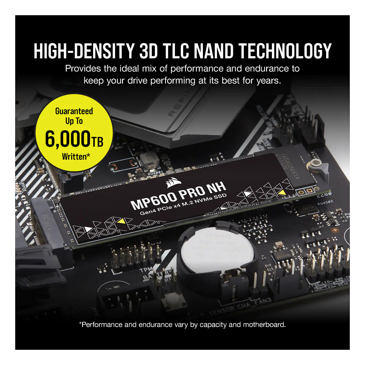 M.2 4TB CORSAIR PCI-E NVMe Gen4 MP600 PRO NH retail