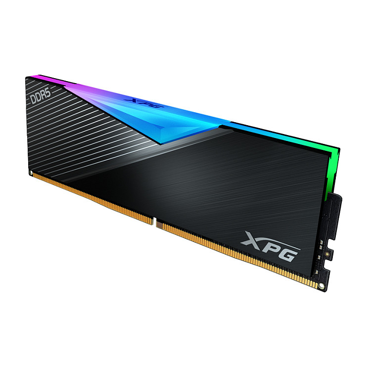 32GB ADATA DIMM 6400 (2x 16 GB) Dual-Kit (schwarz, AX5U6400C3216G-DCLARBK, Lancer RGB, INTEL XMP)