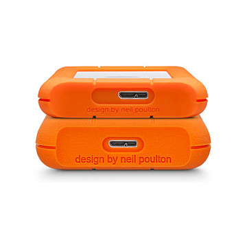 LACIE RUGGED MINI USB 3.0 2TB / Shock rain pressure resistant / 6,4cm 2,5Zoll