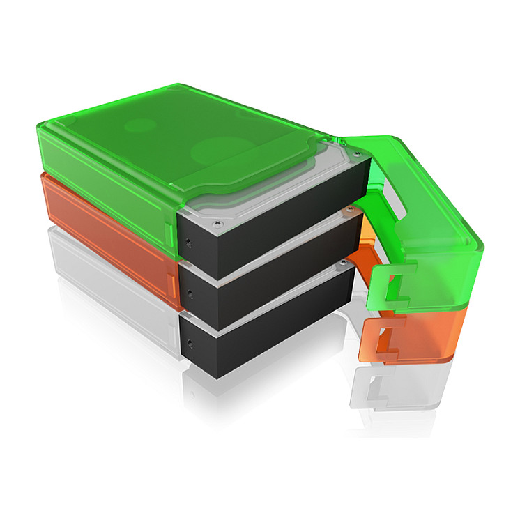 ICY BOX Festplatten Schutzbox für 3,5", 6 Farben