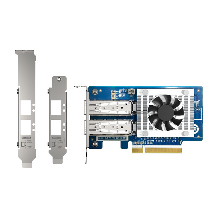 QNAP LAN Card 2x 25GbE SFP28 PCIe Erweiterungskarte QXG-25G2SF-CX6