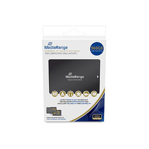 2,5" MediaRange MR1004 960 GB (schwarz, SATA 6 Gb/s, 2,5")