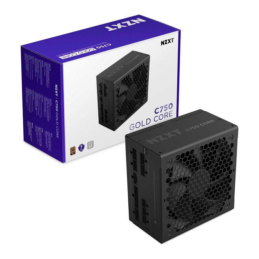 850W NZXT Netzteil 80+ Gold C850 Vollmodular ATX 3.1