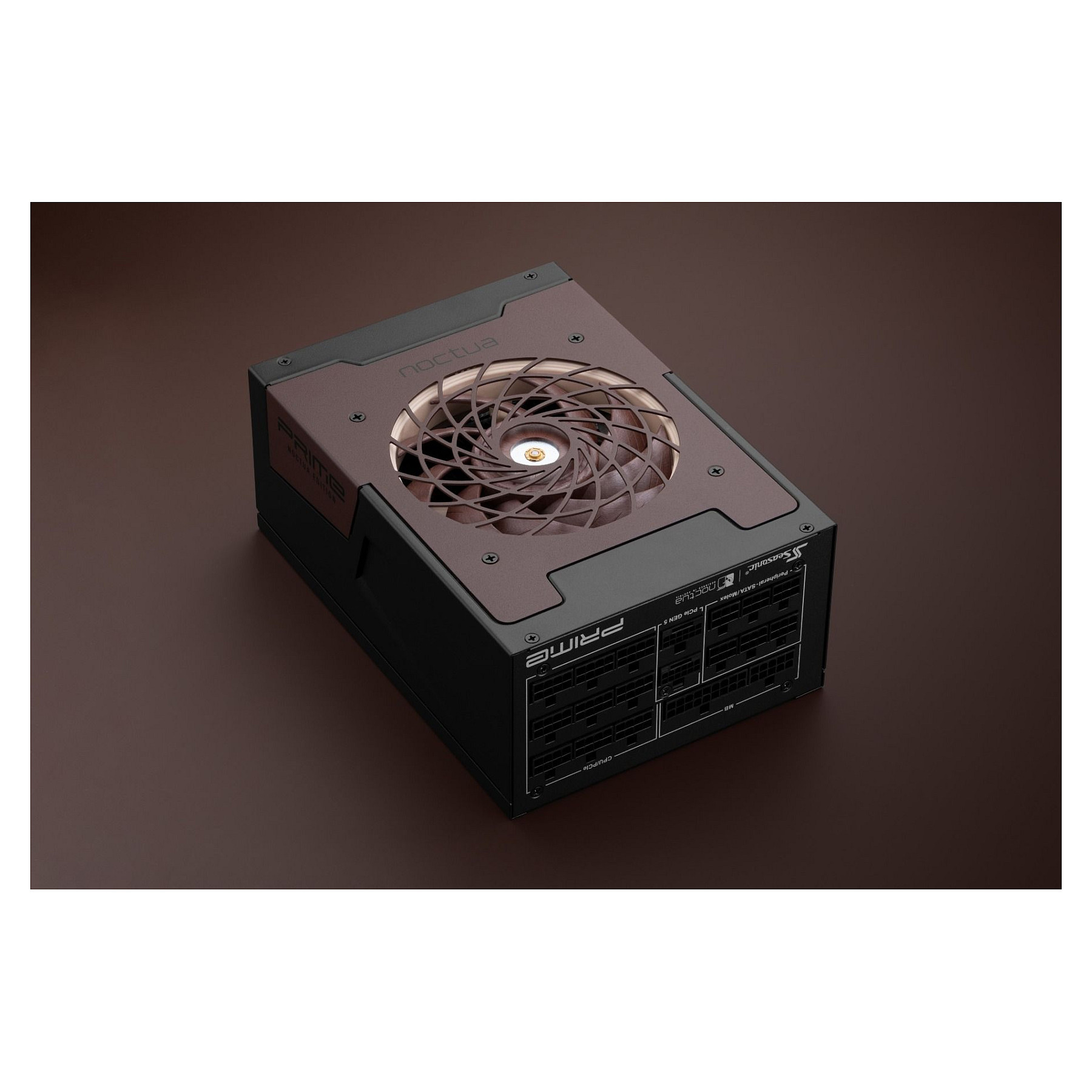 1600W Seasonic PRIME TX-1600 Noctua Edition (schwarz, 2x 12 Pin High Power GPU, 6x PCIe, Kabel-Management, 1600 Watt)