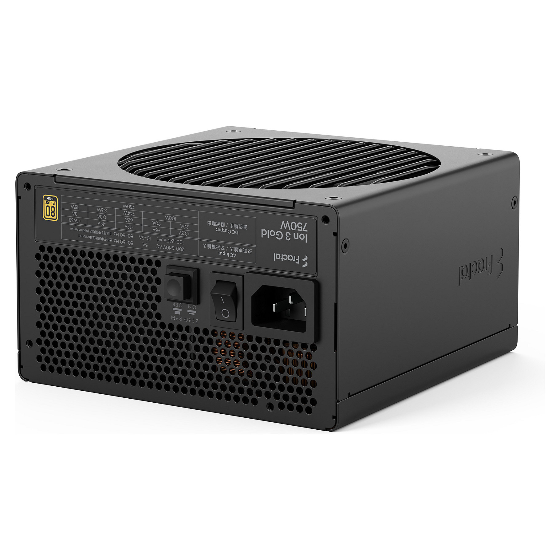 750W Fractal Design Ion 3 Gold Black
