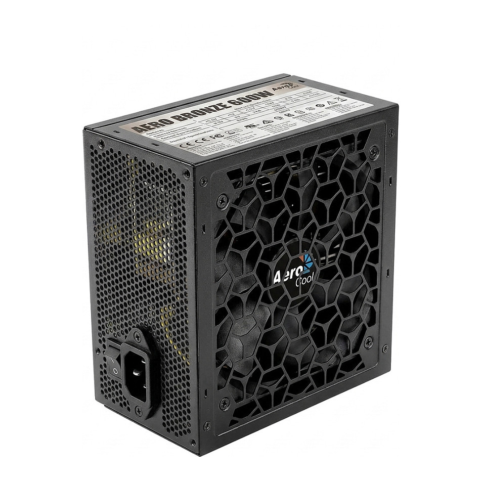 600W AEROCOOL ADVANCED TECHNOLOGIES ALIMENTATION ATX AEROCOOL AERO BRONZE - Netzteil - ATX