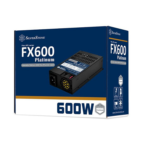 600W Silverstone Technology SST-FX600-PT (schwarz, 2x PCIe)